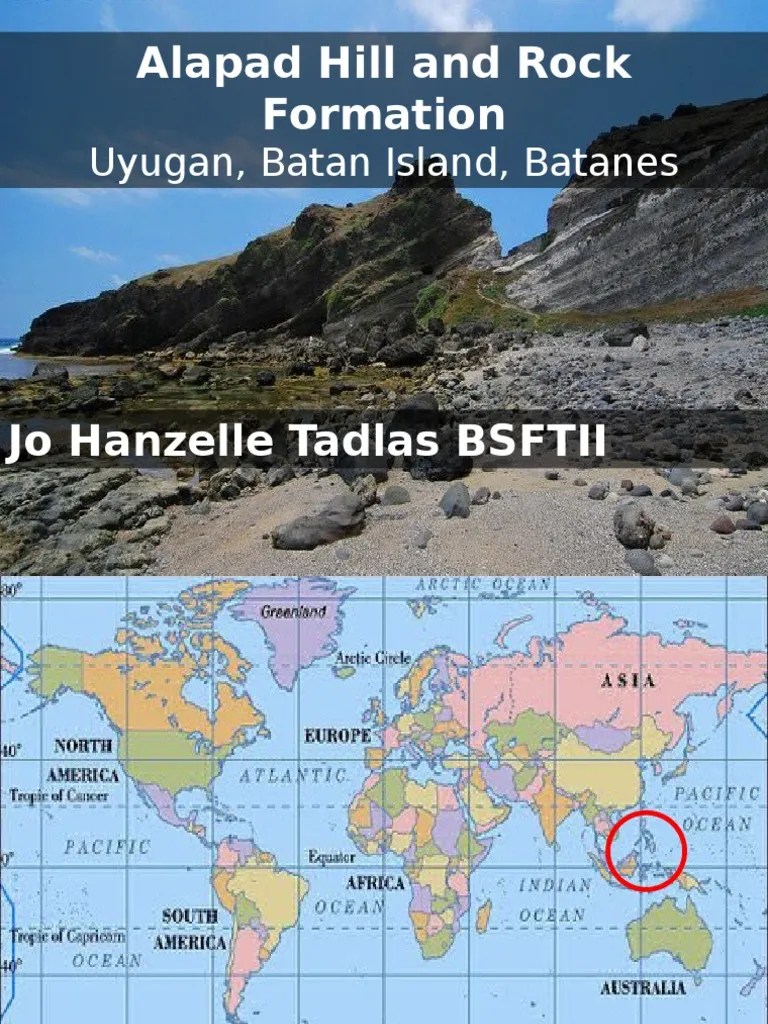 Alapad Hill and Rock Formation PDF Volcano Lava