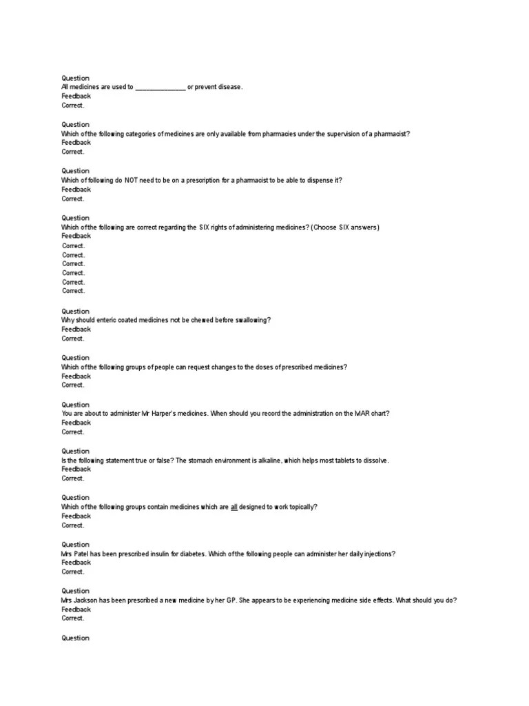 Question | PDF | Pharmacy | Pharmaceutical Drug