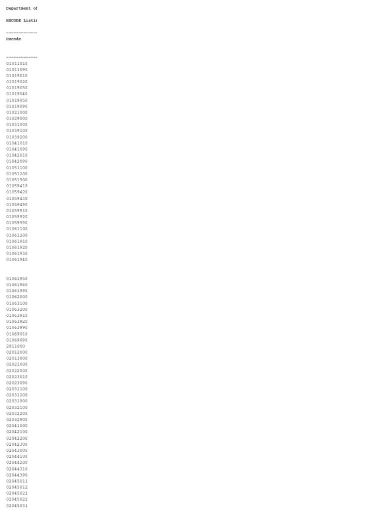 HS Code Revised by Dubai Customs Engineering Business