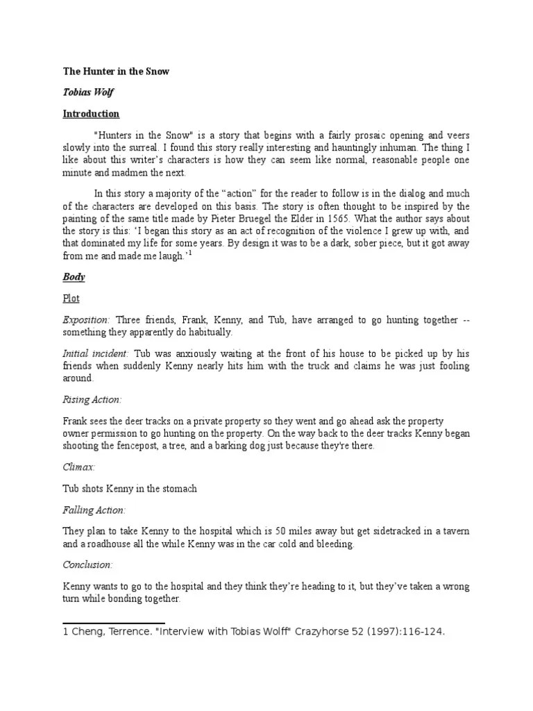 Hunters in The Snow PDF