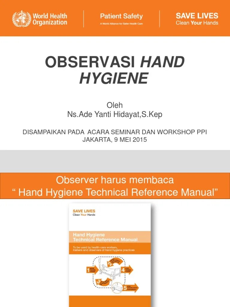 Audit Hand Hygiene