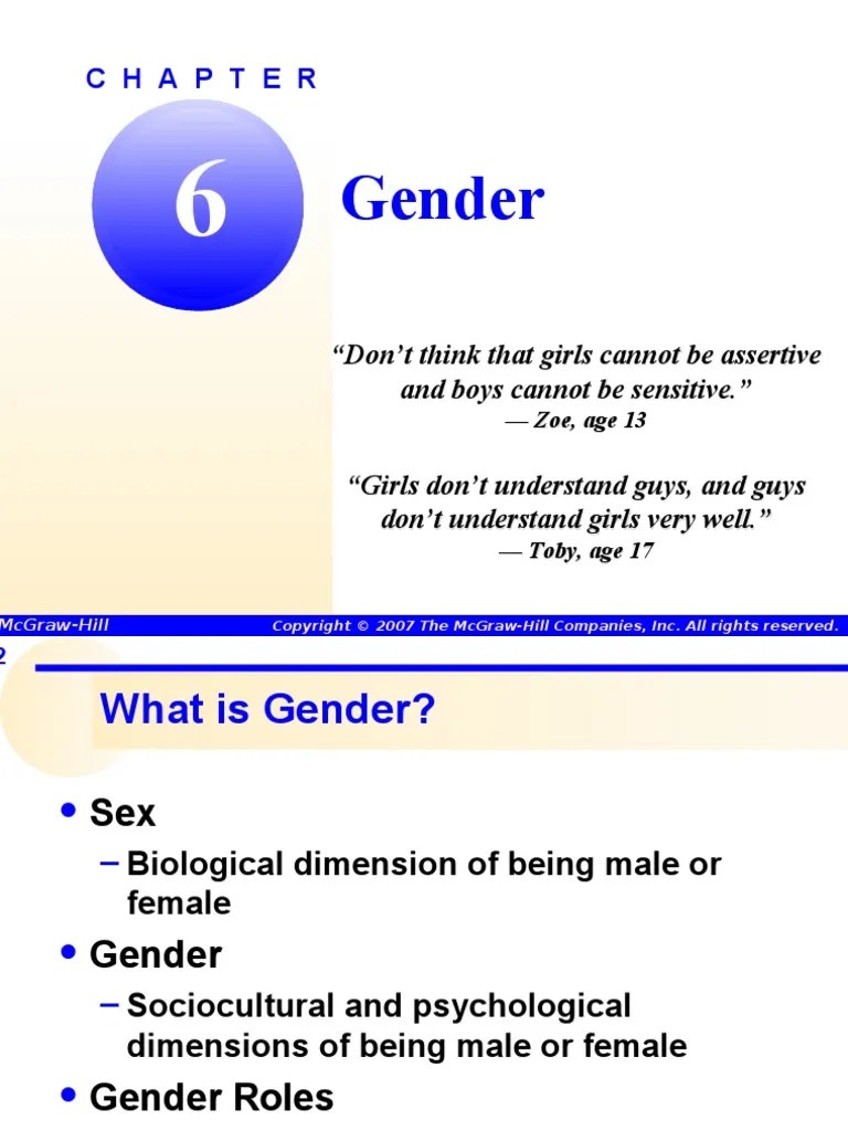 C H A P T e R PDF Gender Gender Studies