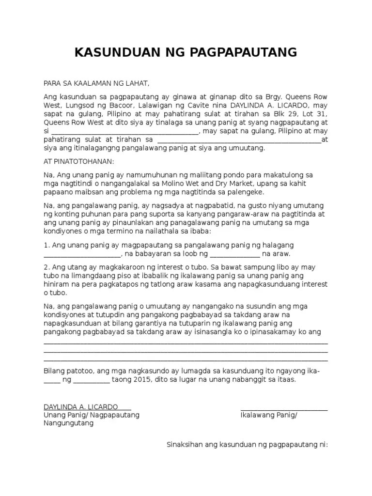 Ng korum ng tatlong labindalawang halamanan sa pamamagitan nito, lahat ng kasunduan at kundisyon (memorandum ng kasunduan/unawaan at iba pang mga kasunduall ng industriylmg tabako at ng kinaukulang. Kasunduan Ng Pagpapautang