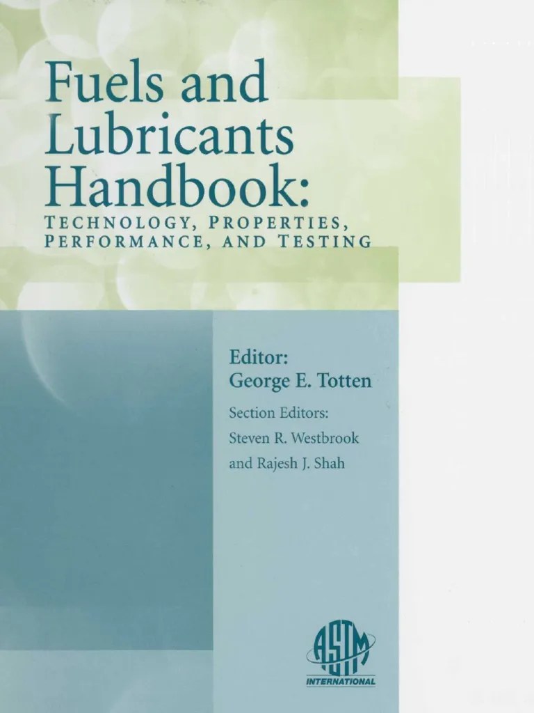 Fuels and Lubricants Handbook Cracking (Chemistry) Gasoline