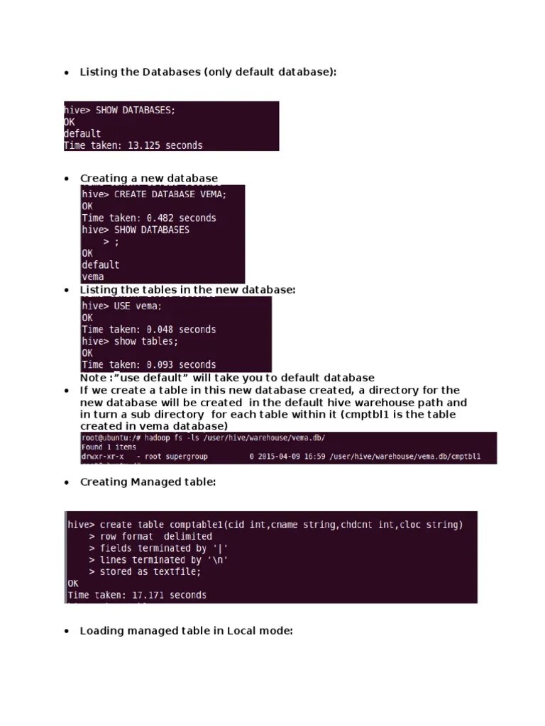 Hive Assignment 1 PDF Apache Hadoop Data