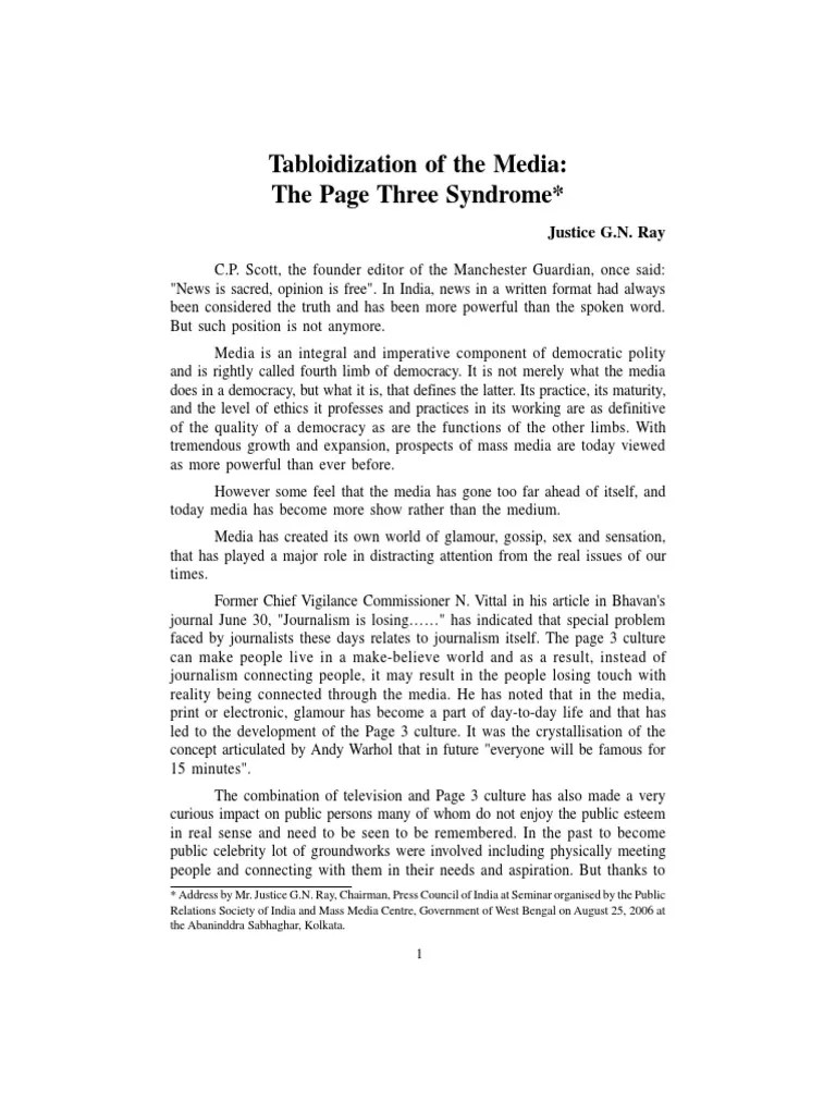 Despre tabloide News Journalism