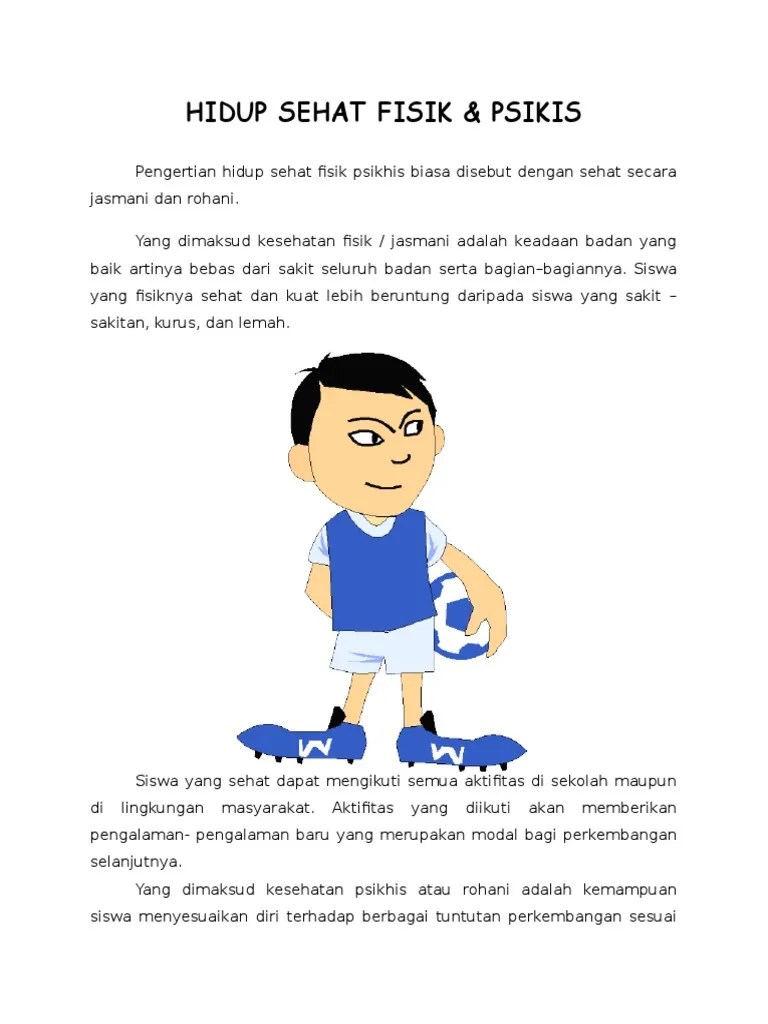 Hidup Sehat Fisik Psikis | PDF