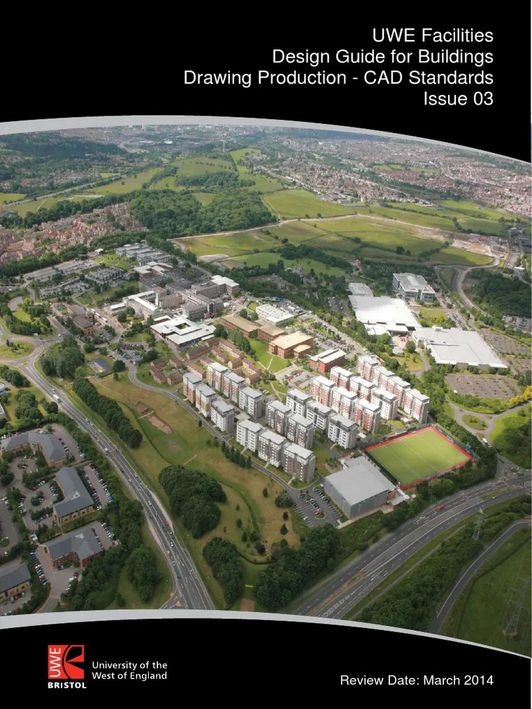 Guidelines for Standardized CAD Drawing Production at the University of