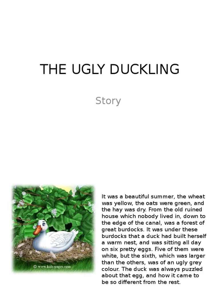 The Ugly Duckling Story Duck Birds