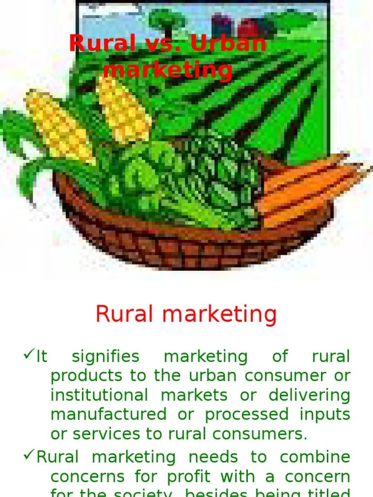 Rural Marketingan overview Marketing Brand