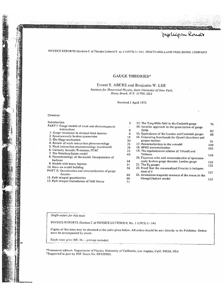 Quantization of Gauge Theories in General Linear Gauges PDF Gauge
