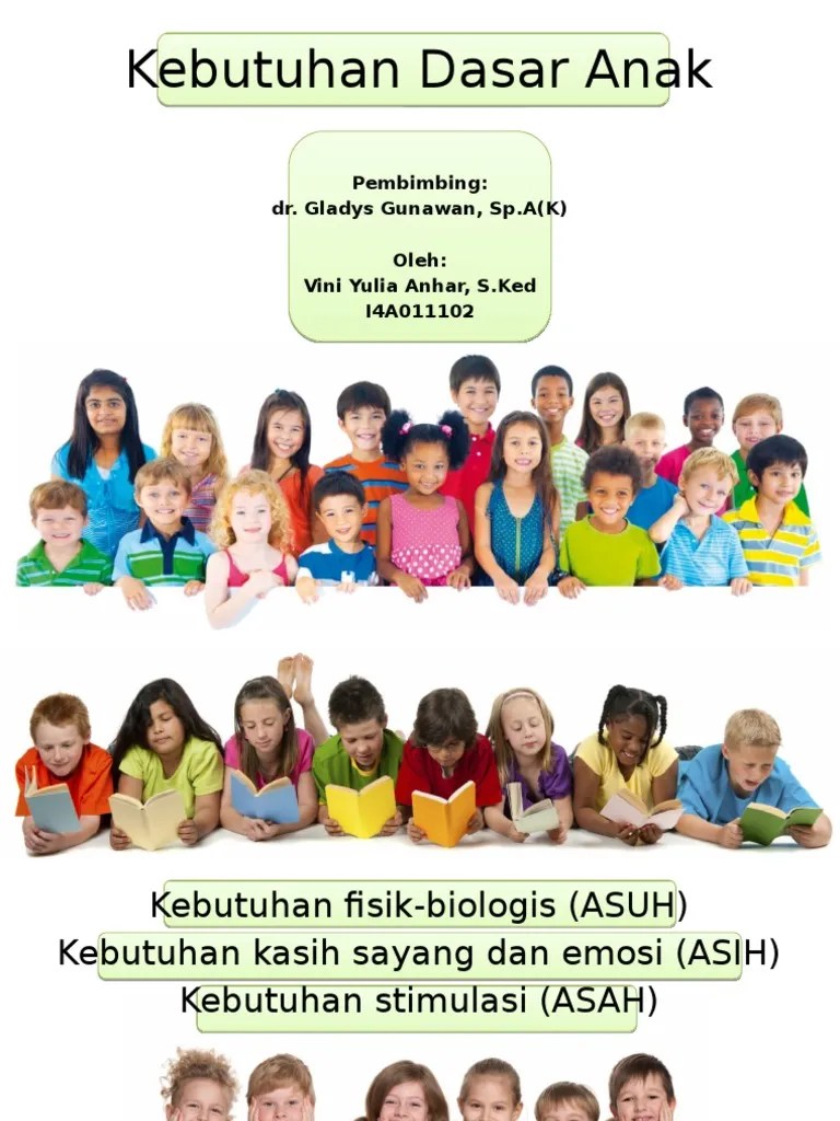 Kebutuhan Dasar Anak | PDF