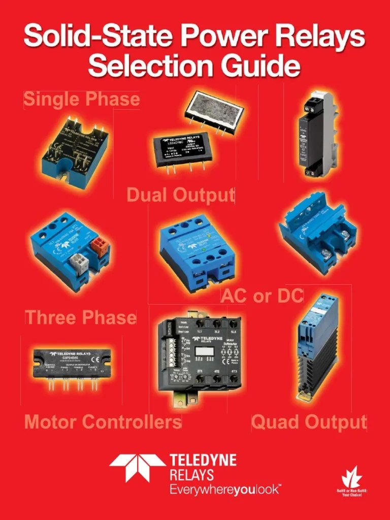 Issr Selection Guide Relay Switch