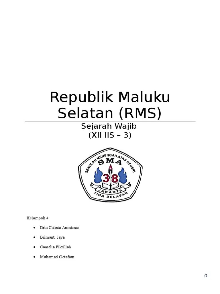 Republik Maluku Selatan RMS
