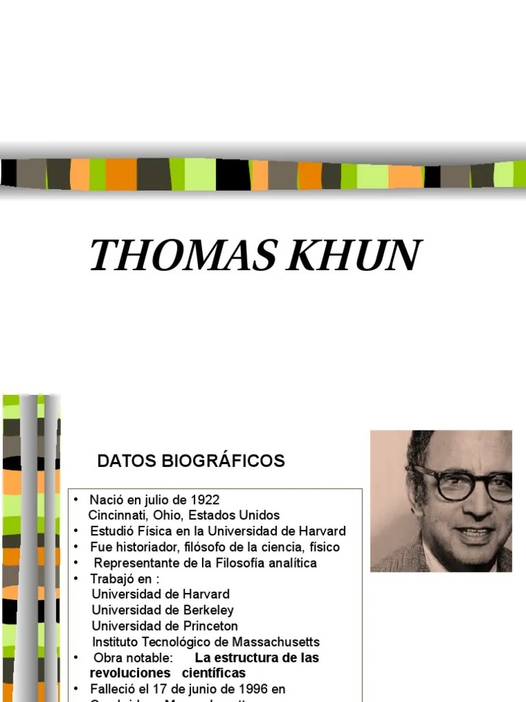 6. Thomas Kuhn Paradigma Ciencia