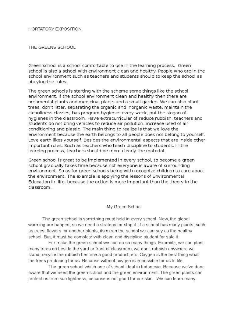 Hortatory Exposition | PDF | Flowers | Natural Environment