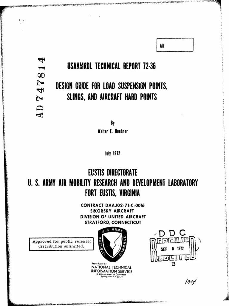 Design Guide For Load Suspension Points Slings PDF
