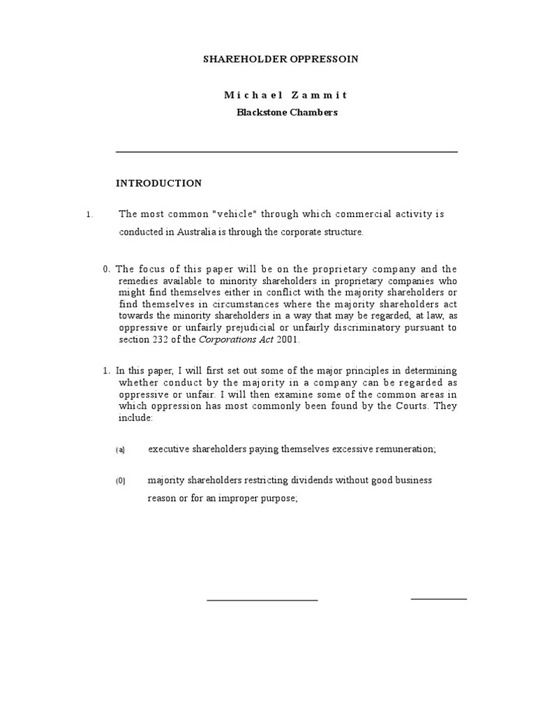 Shareholder Board Of Directors Dividend