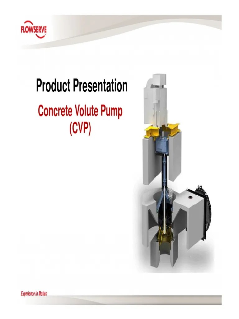 Concrete Volute Pump Presentation,201508 Pump Concrete