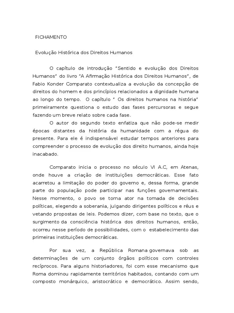 Evolução Histórica dos Direitos Humanos Direitos humanos Revolução