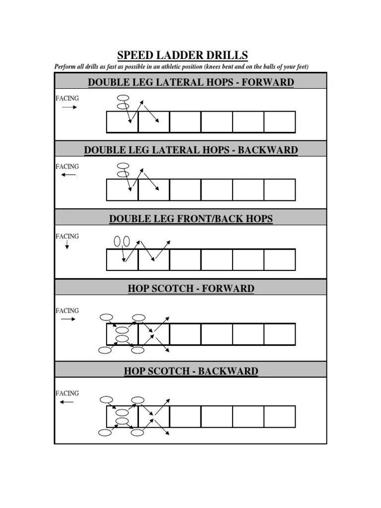 Speed Ladder Drills