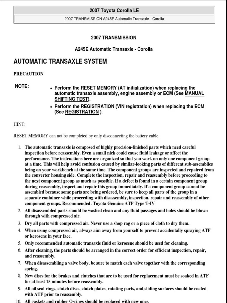 Automatic Transmission PDF Automatic Transmission Clutch