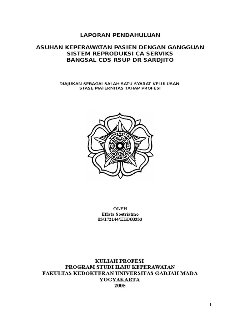 Askep Maternitas CA Serviks