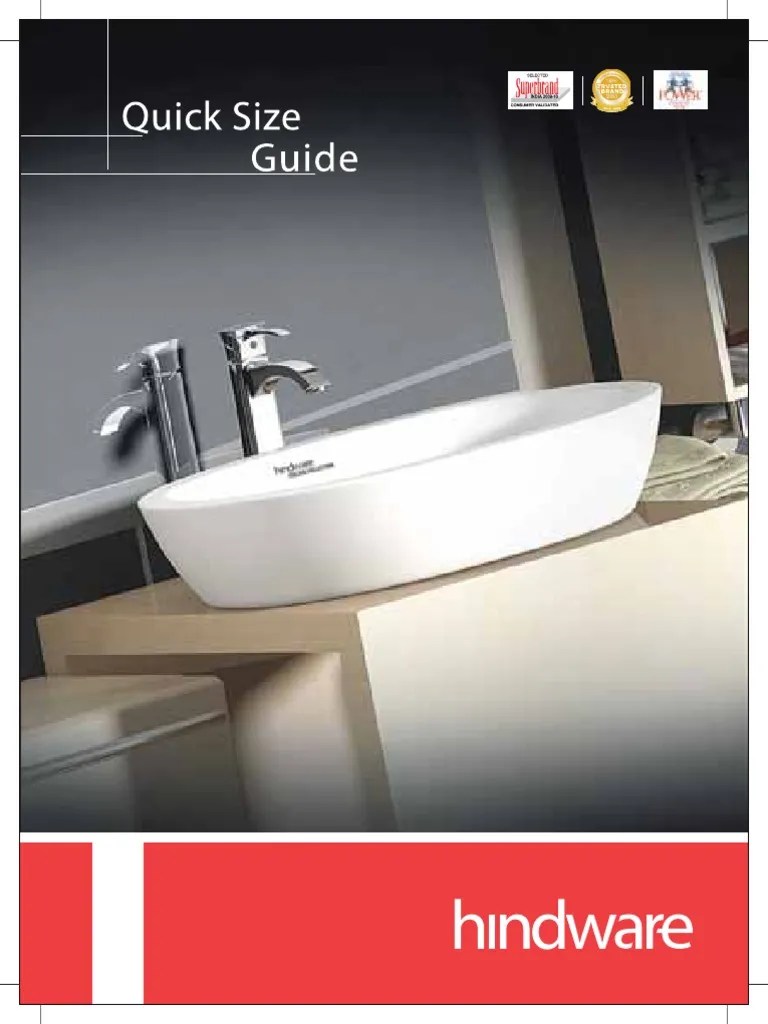 Hindware Sanitaryware Water Closets (WC) Catalogue