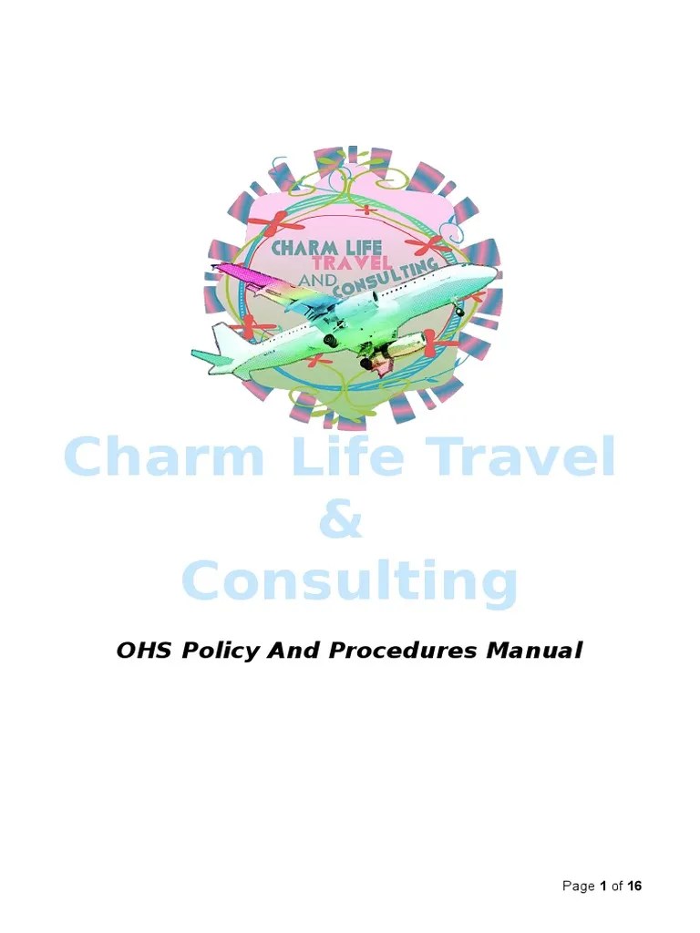 Ohs Policies Procedures Manual PDF Occupational Safety And Health