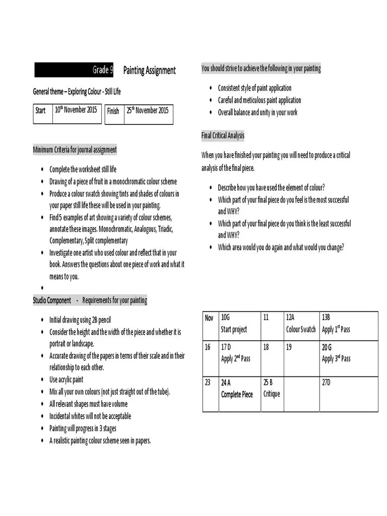 paper painting assignment Paintings Drawing