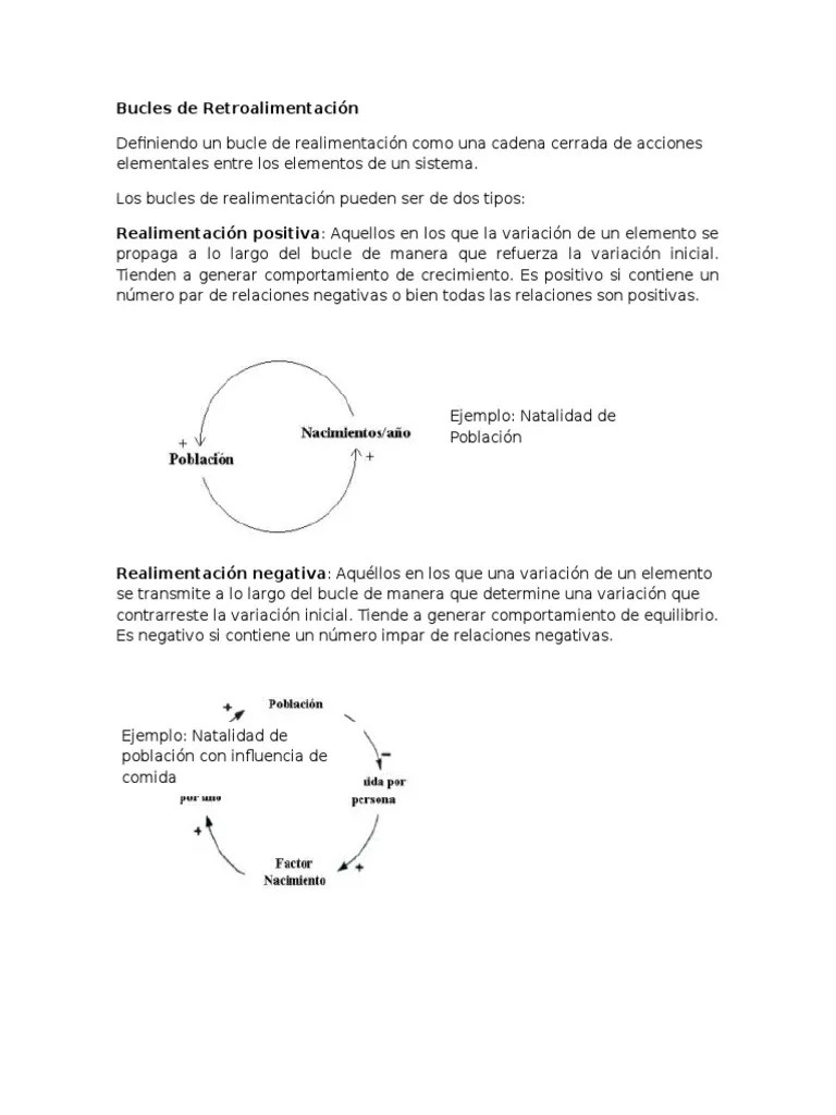 Bucles de Retroalimentación