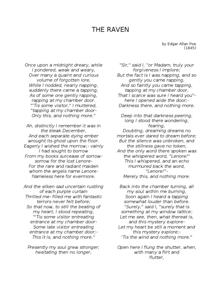 The Raven PDF