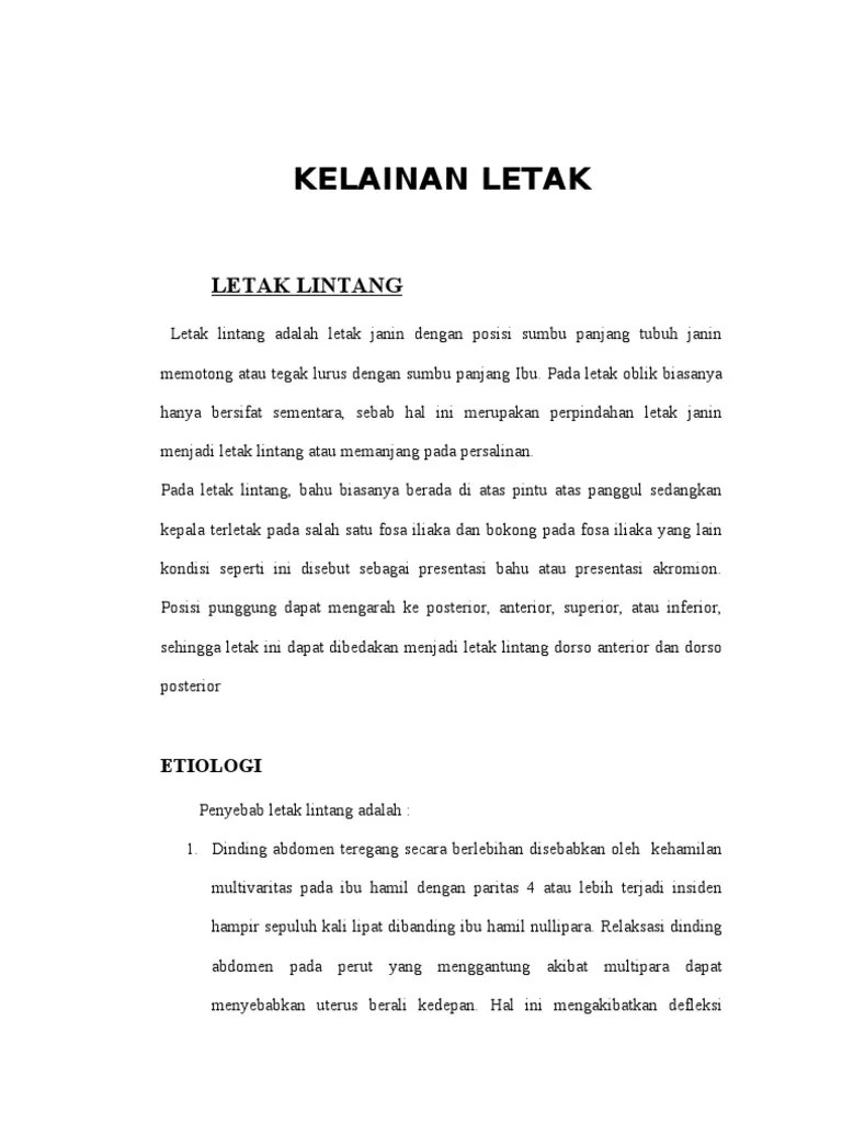 Letak Lintang PDF
