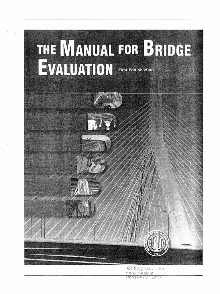 Manual for Bridge Evaluation1