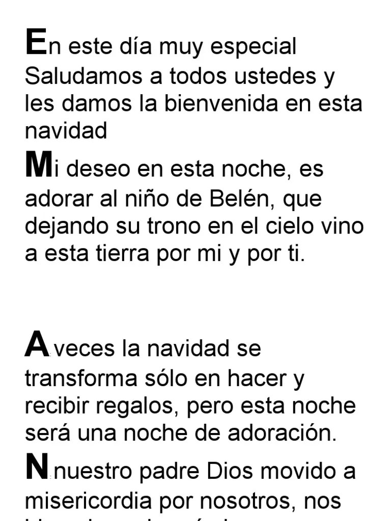 Acrostico de Emanuel