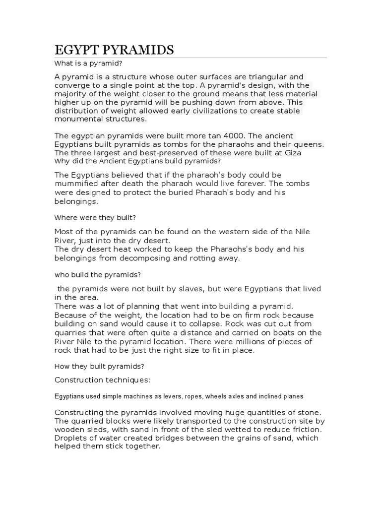 An InDepth Look at the Construction and Purpose of the Ancient