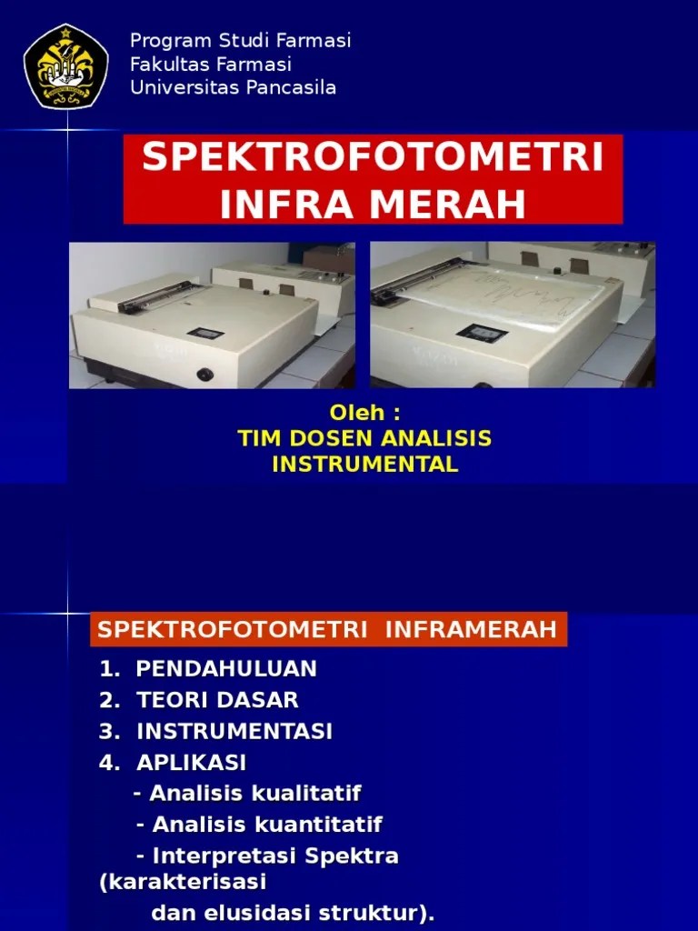 Spektrofotometri Infra Merah