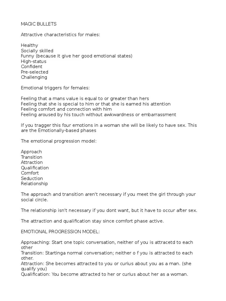 Magic Bullets | PDF | Intimate Relationships | Kiss