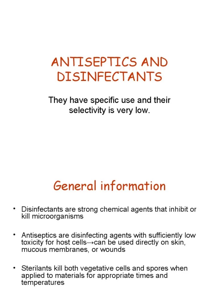 Antiseptik dan desinfektan_9.ppt Disinfectant Infection Free 30