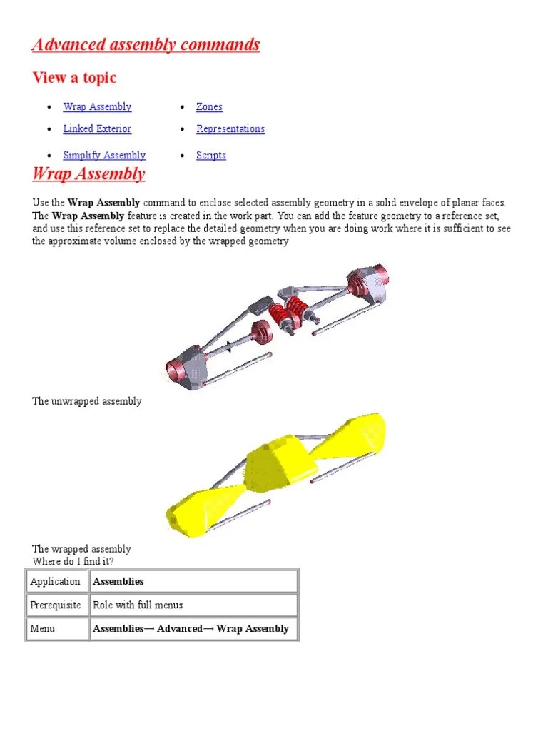 Advanced Assembly Commands PDF