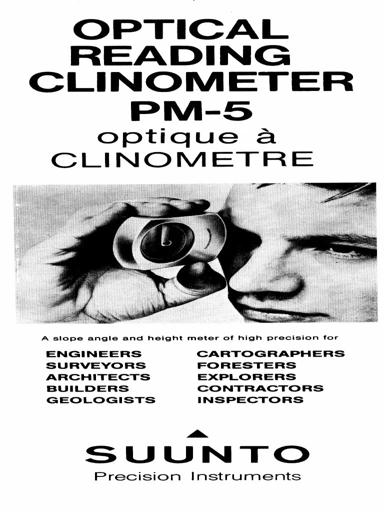 Clinometer Instructions PDF