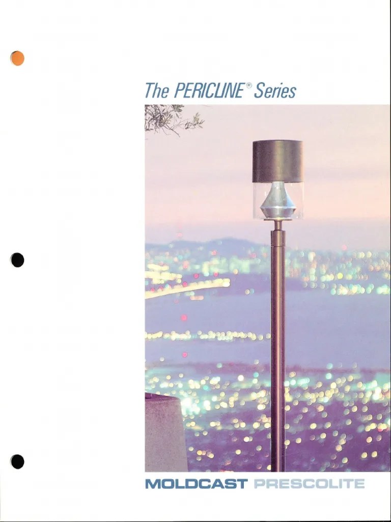 Moldcast Pericline Brochure 1997 PDF Lighting Optics