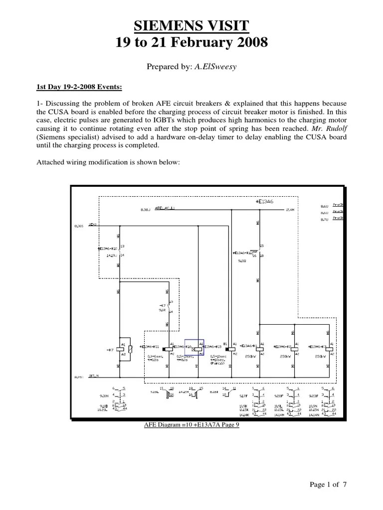 Siemens Visit PDF | PDF | Capacitor | Amplifier