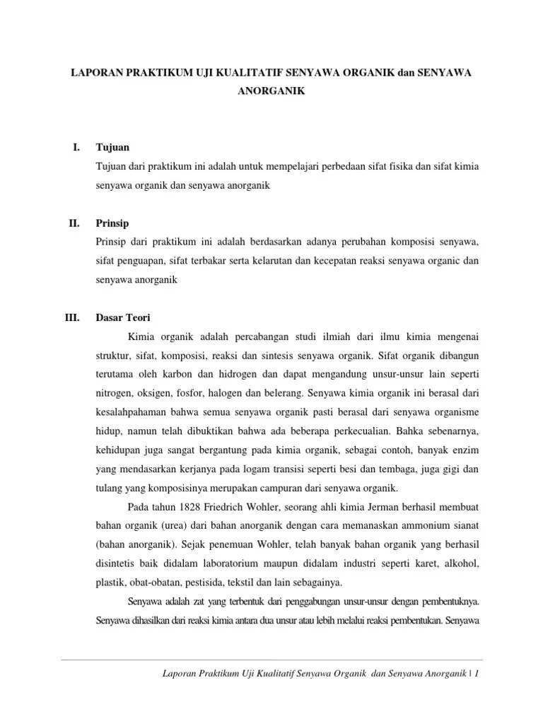 Senyawa Karbon Kekhasan Atom Karbon An Organik Gugus Fungsi golongan senyawa organik