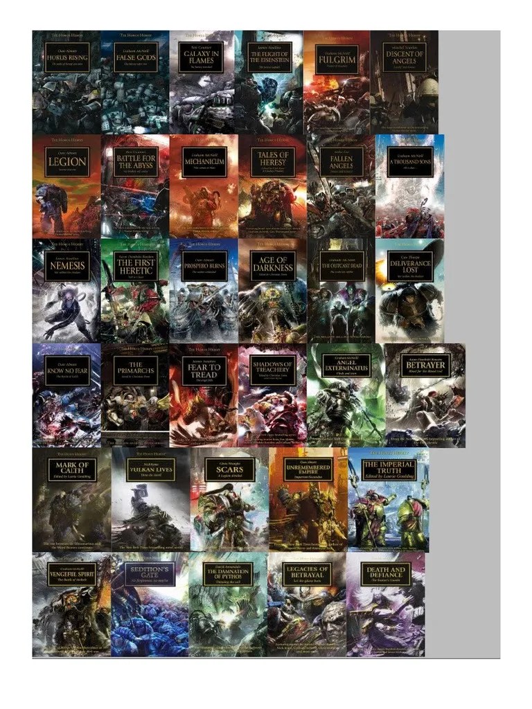 Horus Heresy Books