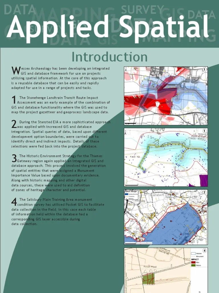 GIS in Archaeology Geographic Information System Archaeology