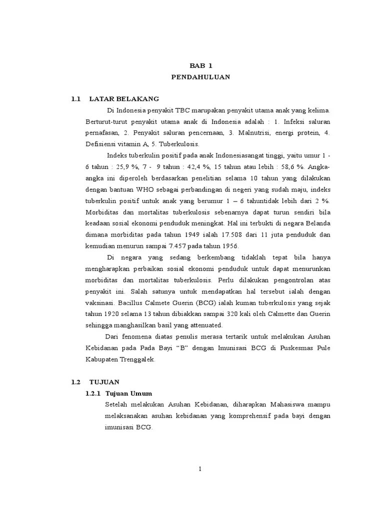 Askeb Imunisasi BCG PDF