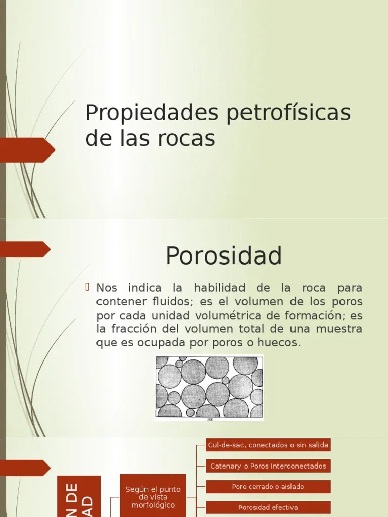Propiedades Petrofísicas de Las Rocas Resistividad Eléctrica y