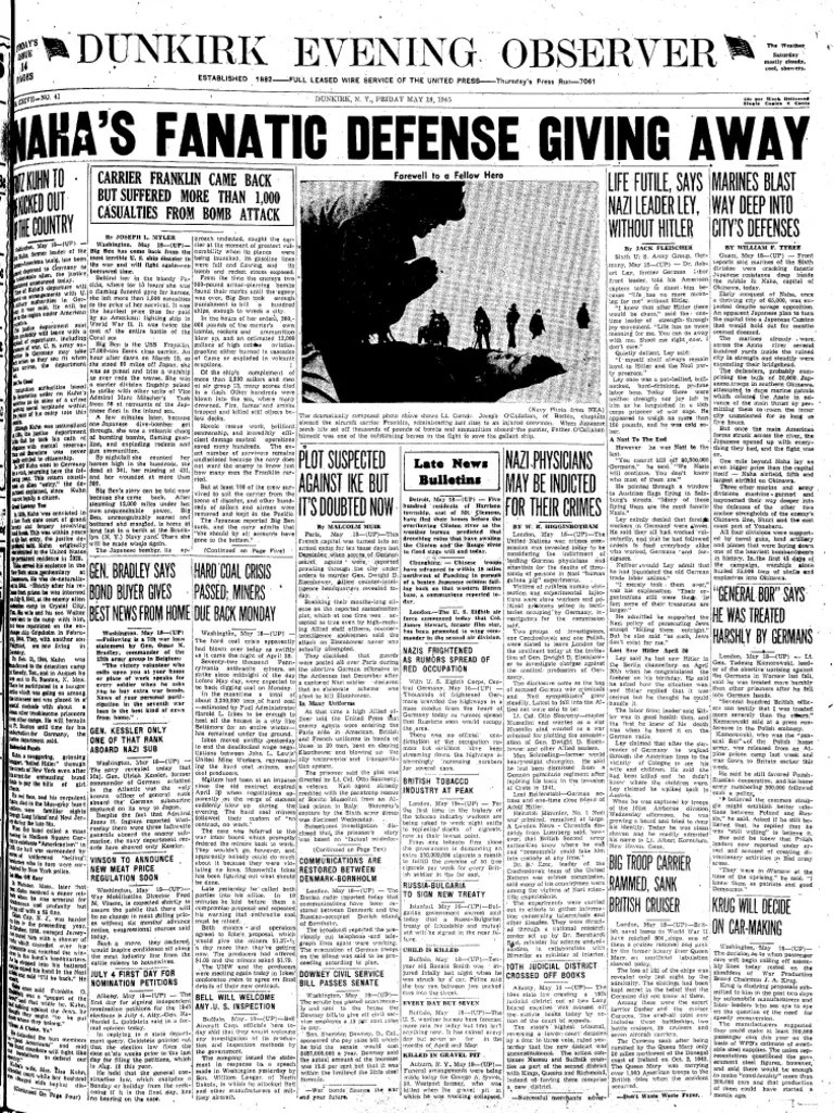 Dunkirk Evening Observer Lara'S Fanatic Defense Giving Away PDF