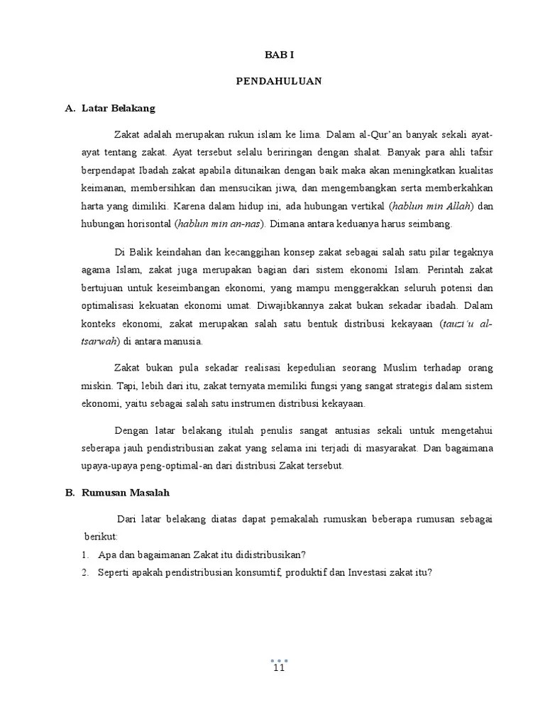 Optimalisasi Distribusi Zakat | PDF